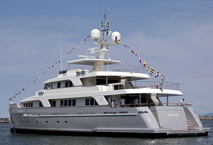 Hull F75: يخت في غاية الفخامة من إبداع Codecasa Yachts